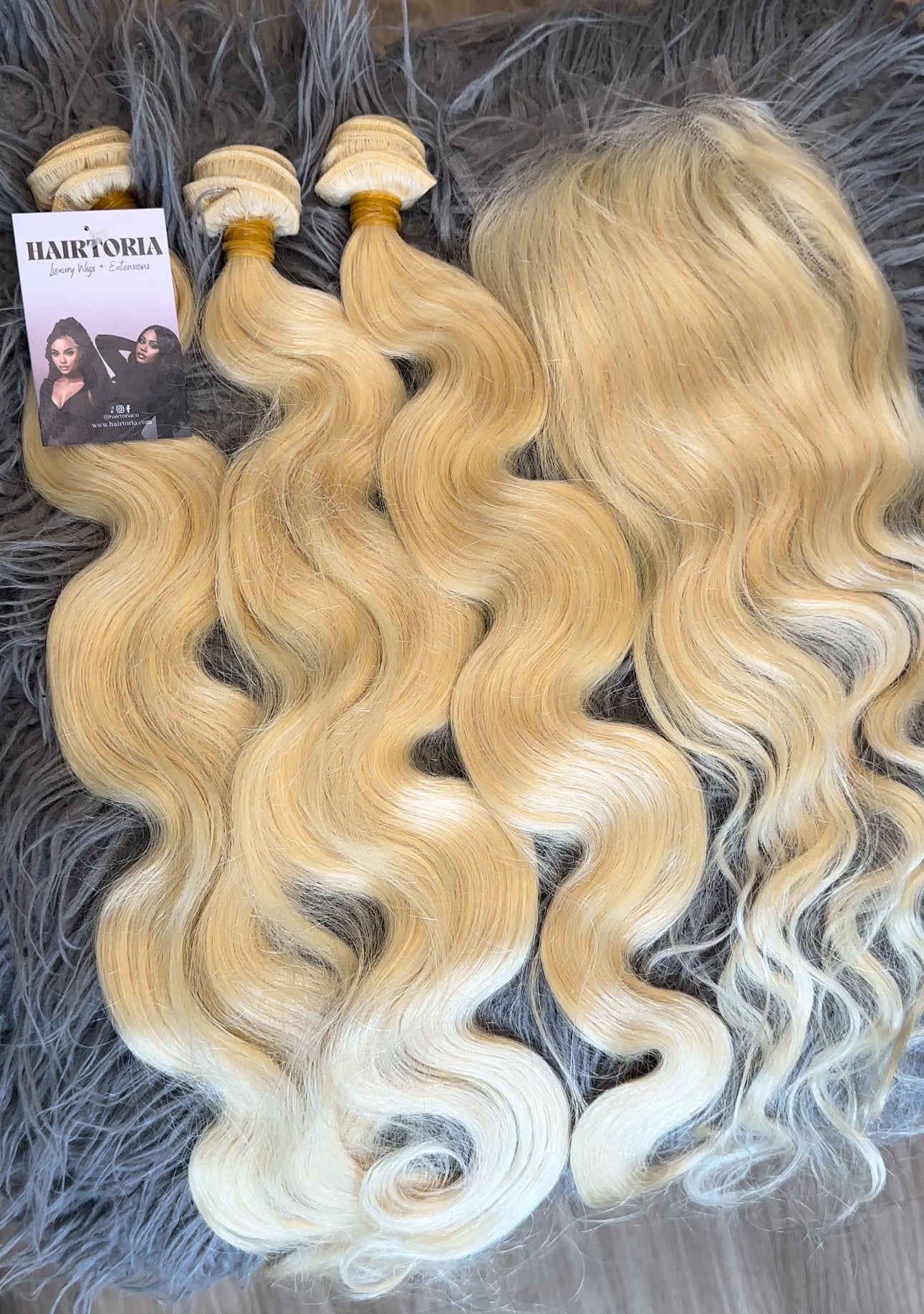 613 RAW Vietnamese Bundles & HD Closure