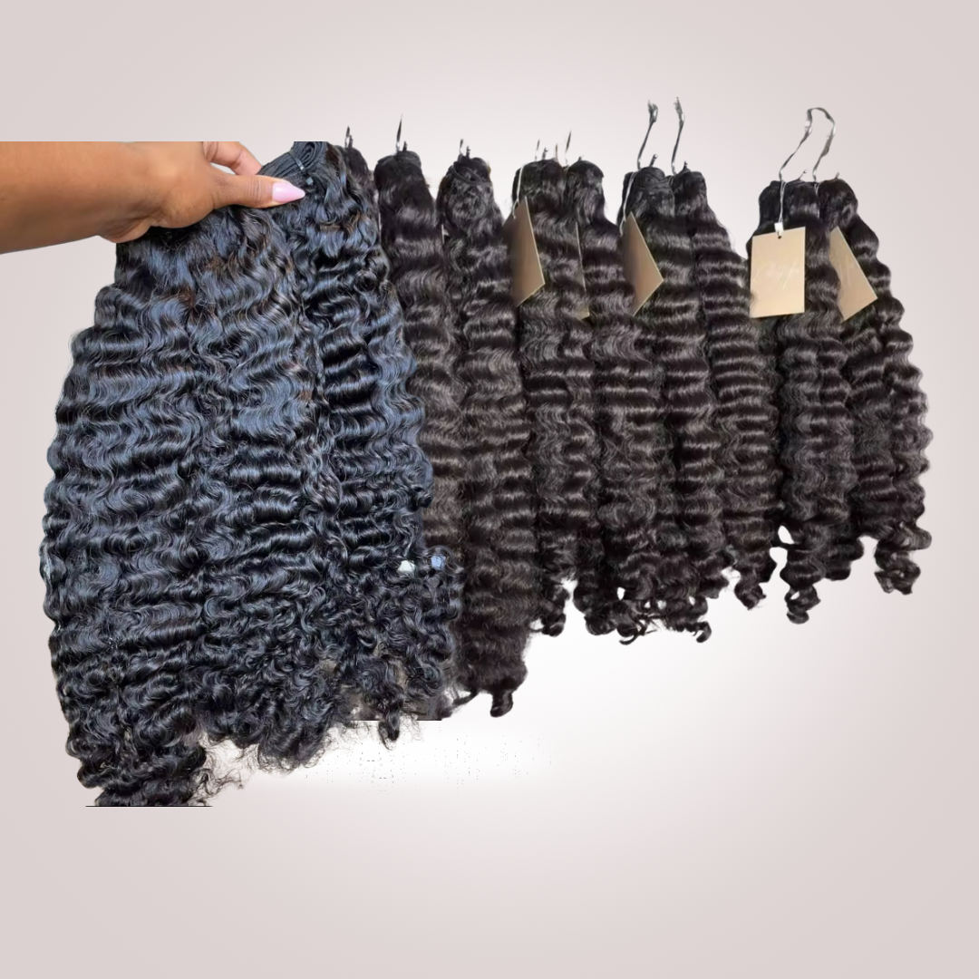 Premium Virgin Burmese Kinky Curly Hair